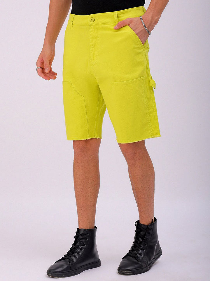 The Indian Garage Co Men Pure Cotton Shorts