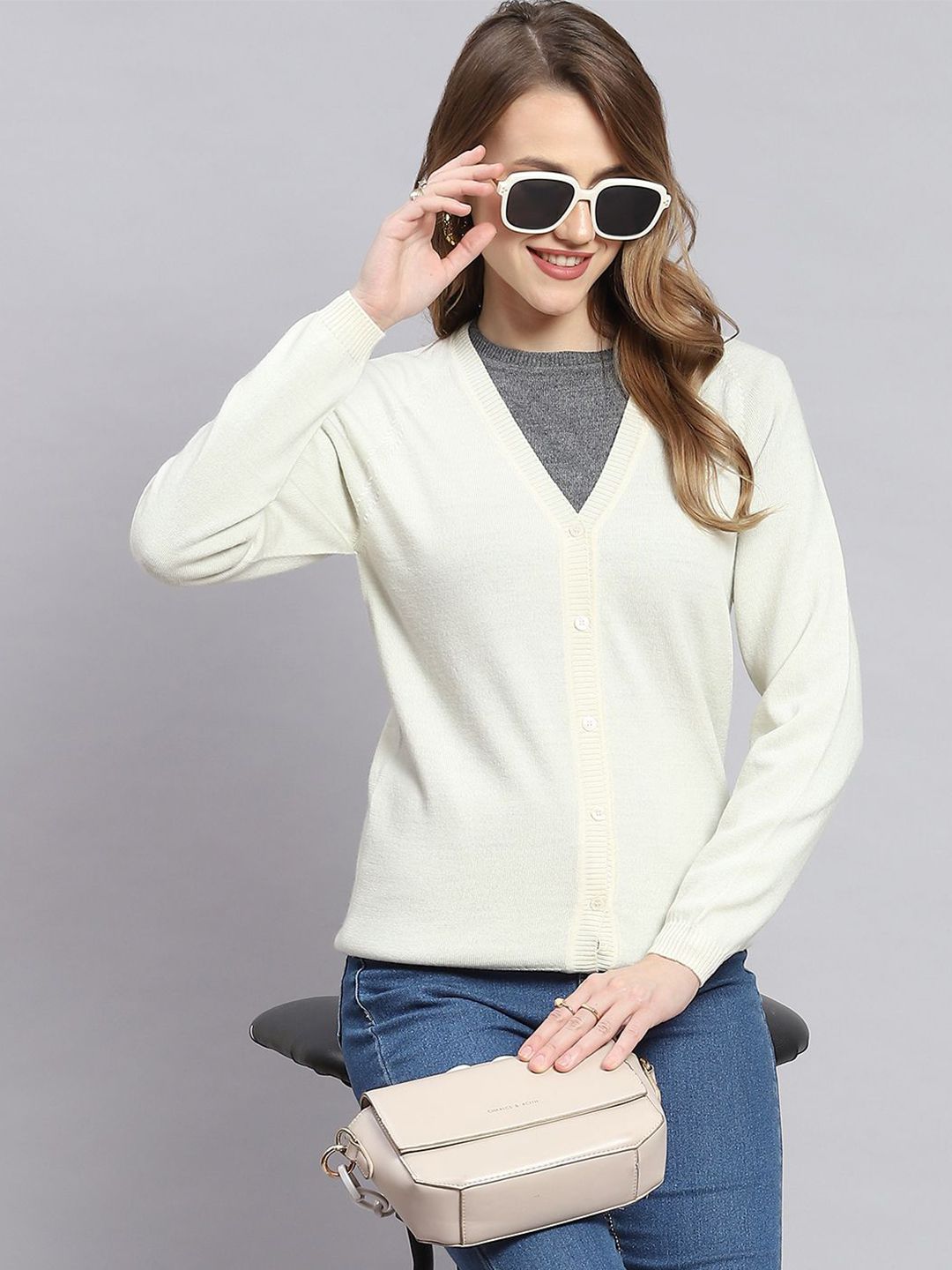 Monte Carlo Women Woollen Cardigan