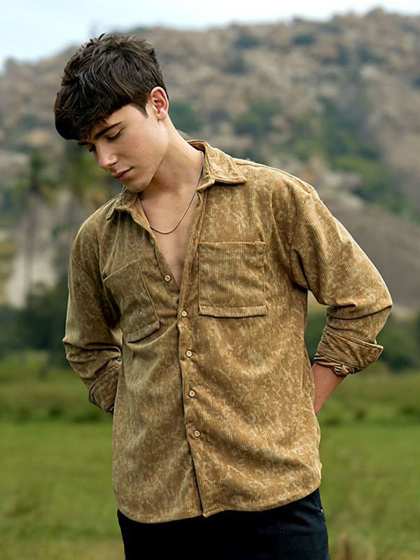 Campus Sutra Men Comfort Opaque Casual Shirt