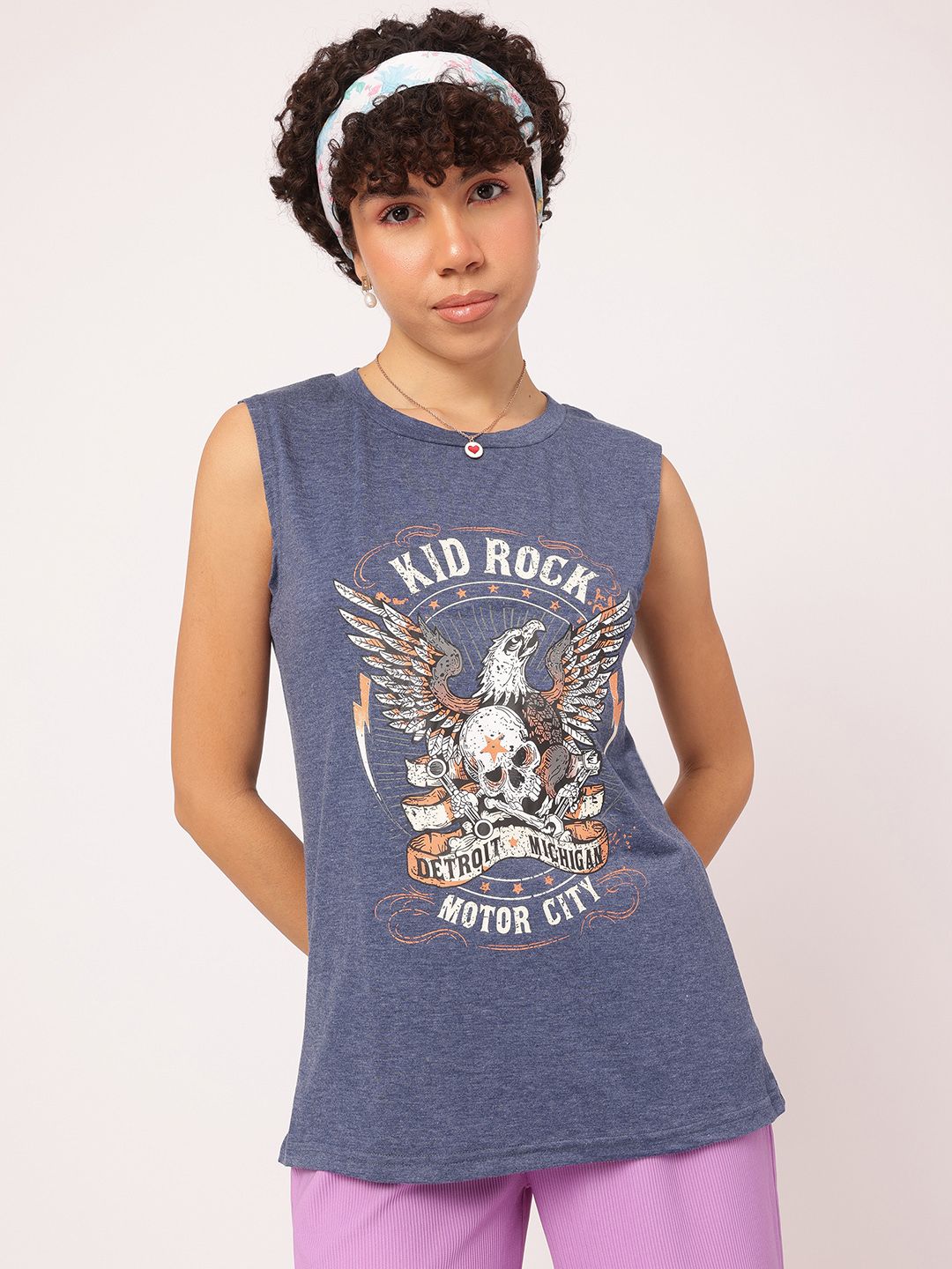 DressBerry Kid Rock Chaos Graphic Print T-shirt
