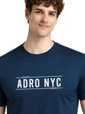 ADRO Men Typography Printed T-shirt