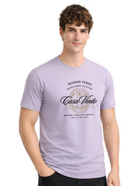 ADRO Men Typography Printed T-shirt