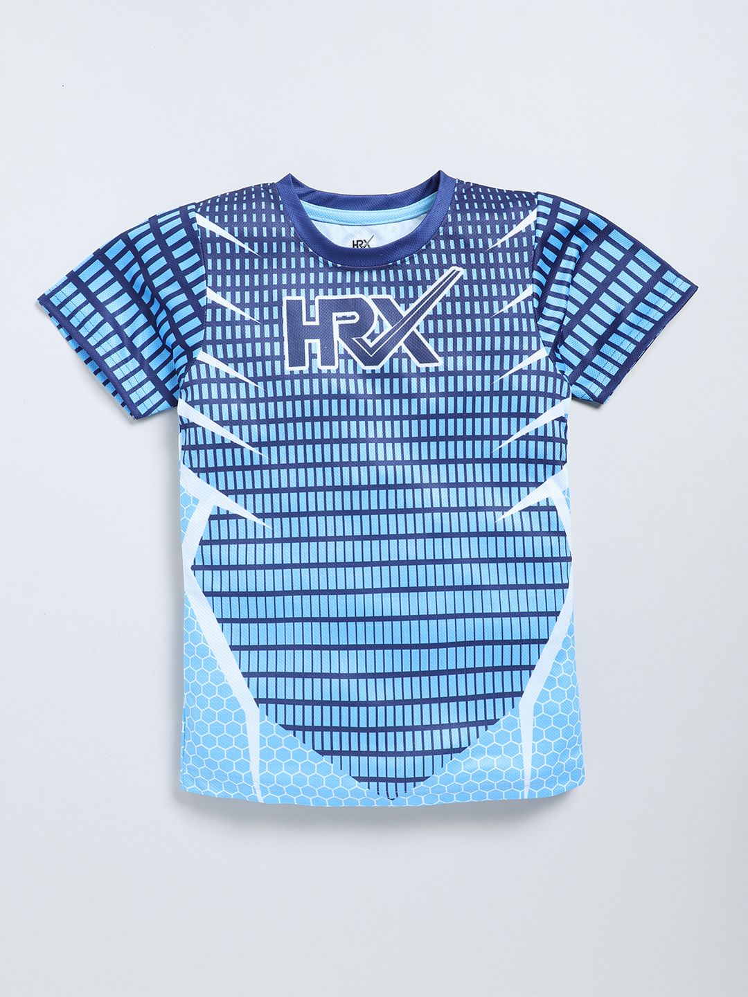 HRX by Hrithik Roshan Boys Geometric Printed T-shirt