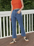 DressBerry Women Edgy Grunge Light Fade Jeans
