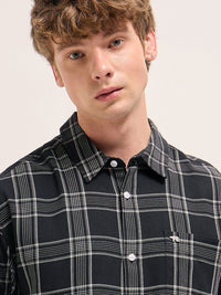 THE BEAR HOUSE Men Opaque Checked Casual Shirt