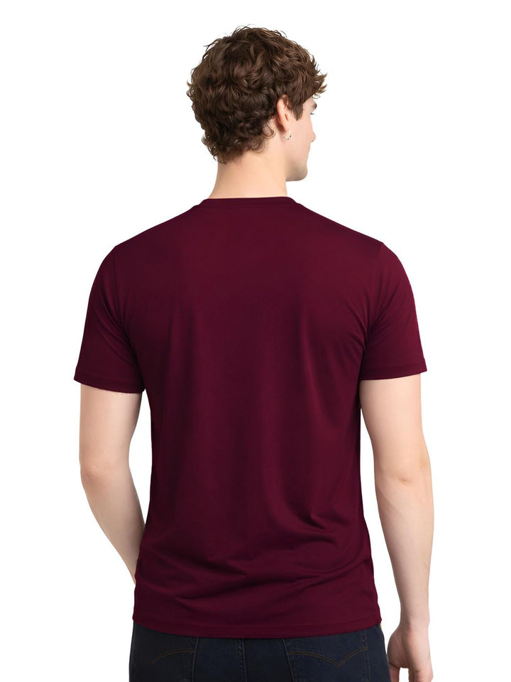 ADRO Men Brand Logo Printed T-shirt