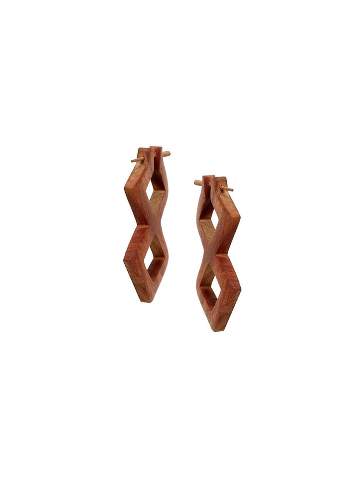 Anouk Gold-Plated Contemporary Drop Earrings