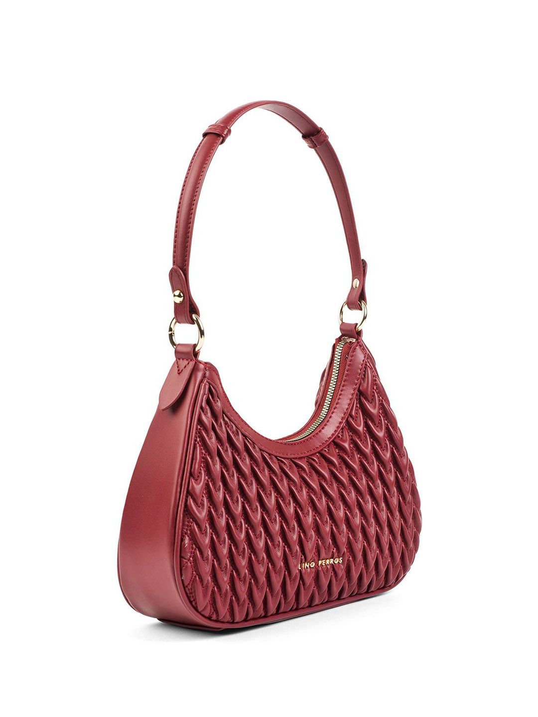 Lino Perros Women Textured Structured Handheld Bag