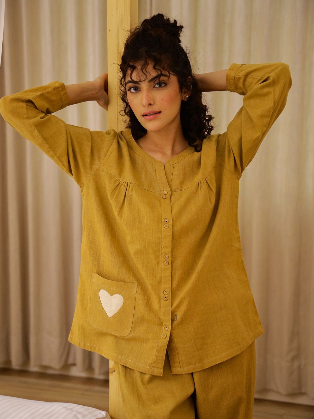 SANSKRUTIHOMES Women Pure Cotton Night suit