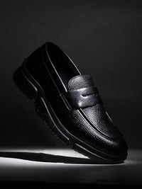 Kasut Slip On MONKSTORY Gravity Lift Ultra-Comfort - Hitam