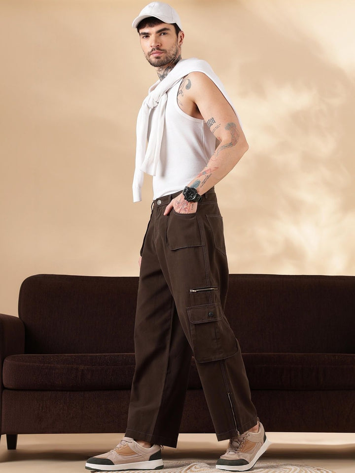 Eszett Men Easy Wash Cargos Seluar