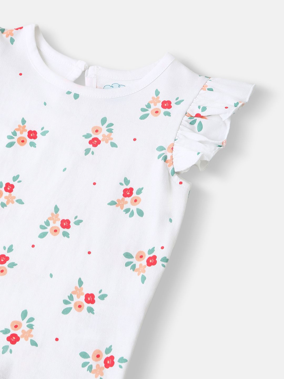 Nauti Nati Girls Pack of 2 Single Jersey Cotton Printed Tops