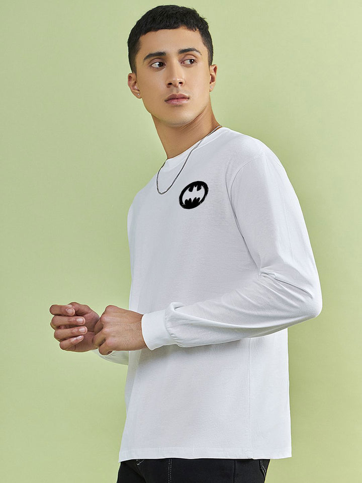 Bewakoof Men's Batman Graphic Regular Fit T-Shirt