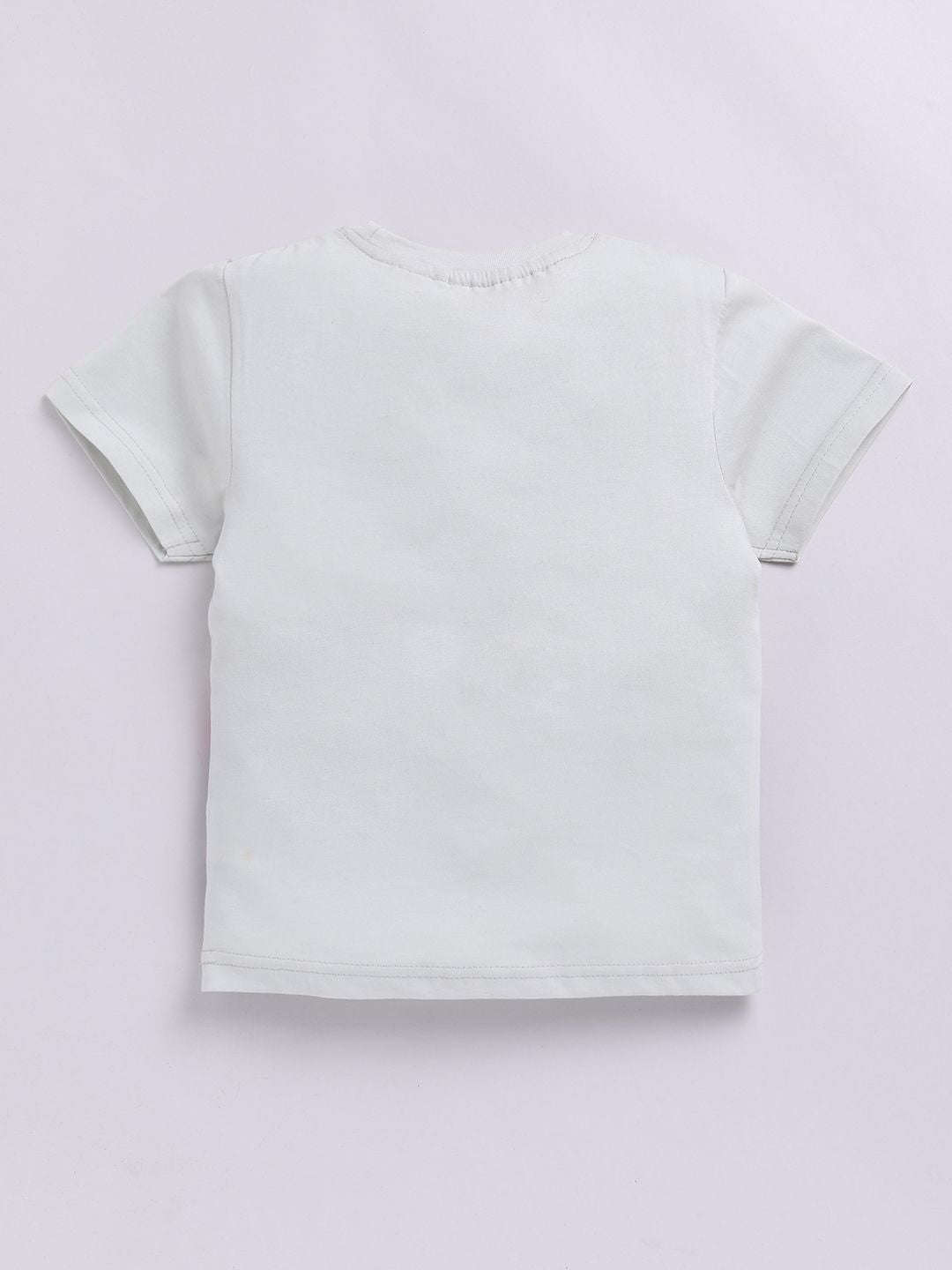 Happy Faces Boys We Bare Bears Printed Pure Cotton T-shirt