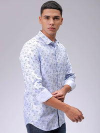 The Indian Garage Co Men Slim Fit Opaque Printed Casual Shirt