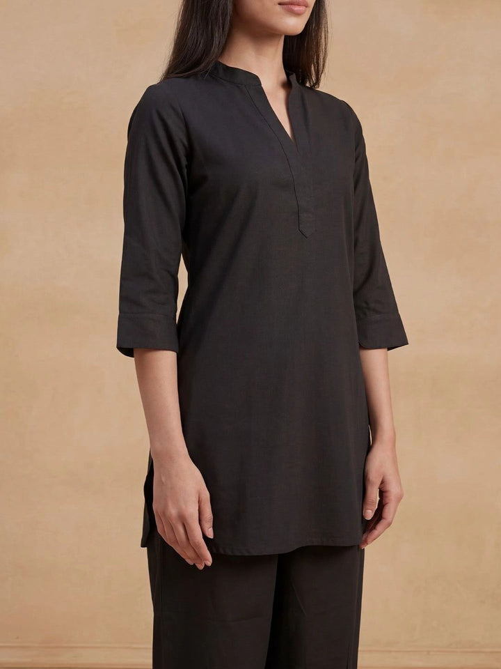 Rumah Chikankari Kurta Chikankari Biasa Wanita dengan Seluar
