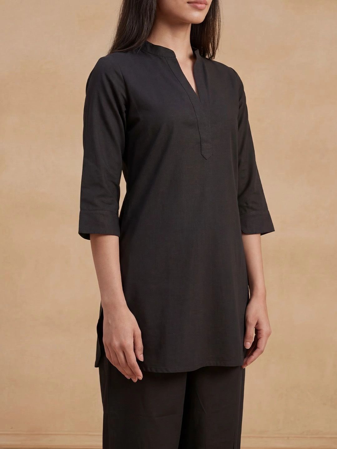 Rumah Chikankari Kurta Chikankari Biasa Wanita dengan Seluar