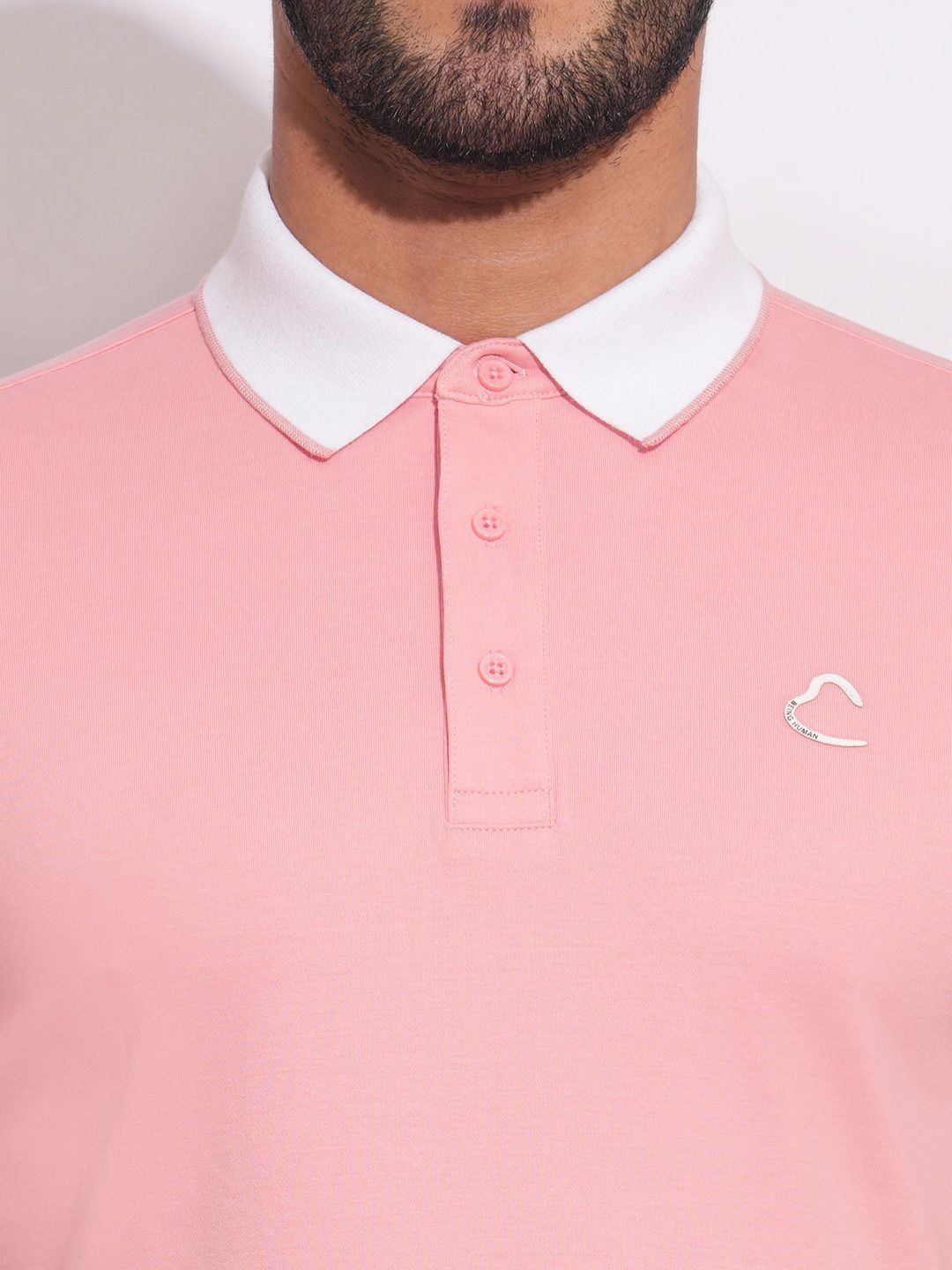 Being Human Men Polo Collar T-shirt
