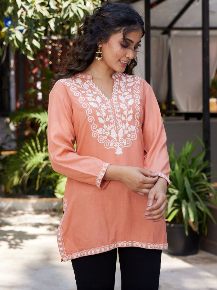Baju Atasan Cotton Floral Print Mamicha