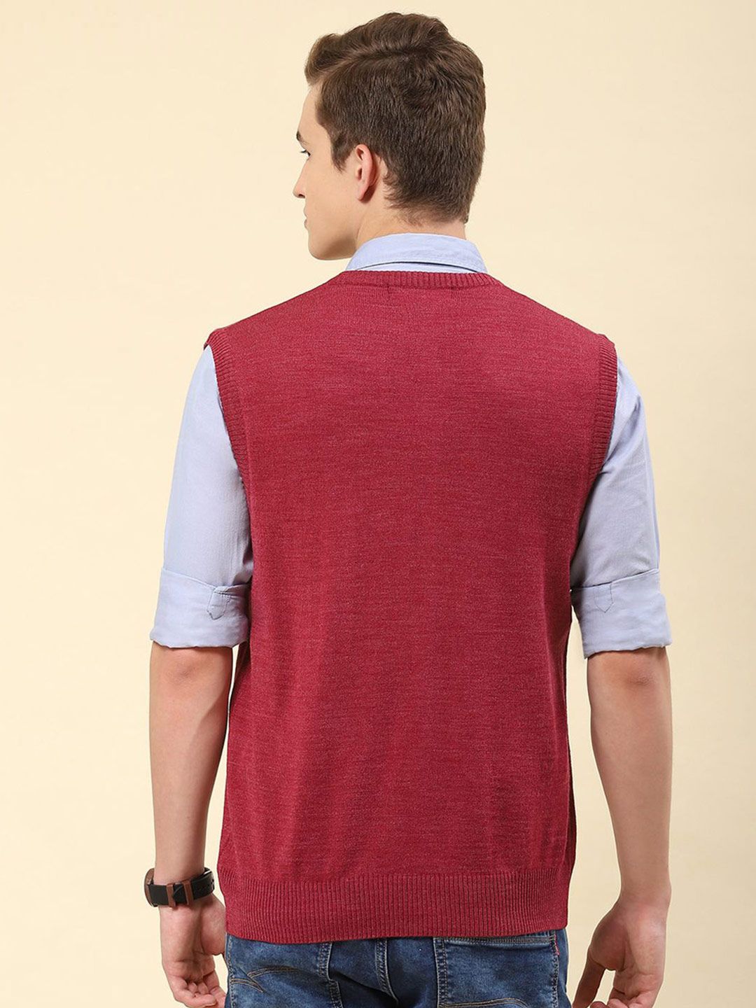 Monte Carlo Men Woollen Sweater Vest