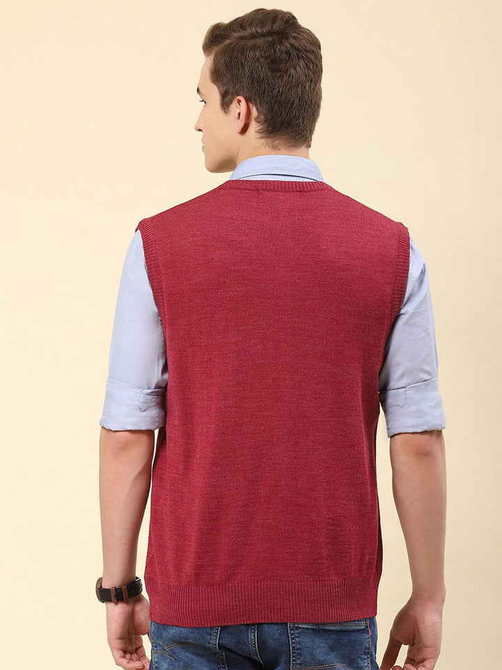 Monte Carlo Men Woollen Sweater Vest