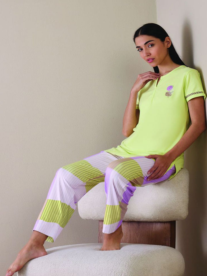 Sweet Dreams Women Pure Cotton Night suit