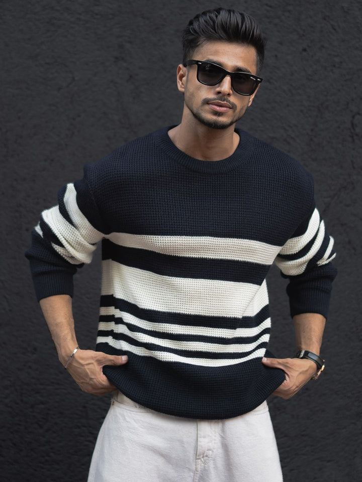 Powerlook Men Striped T-shirt