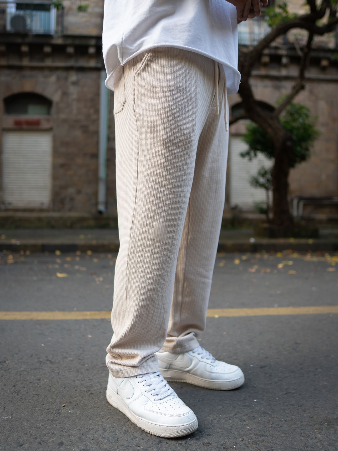 Powerlook Men Relaxed-Fit Trousers
