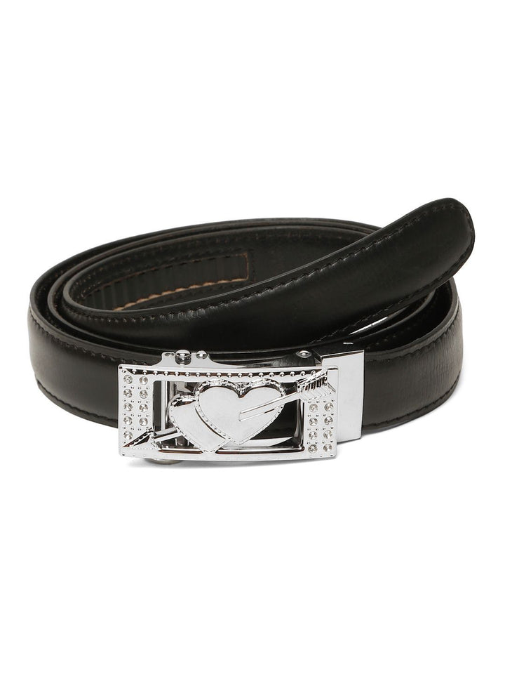 Teakwood Leathers Women Textured Leather Formal Belt