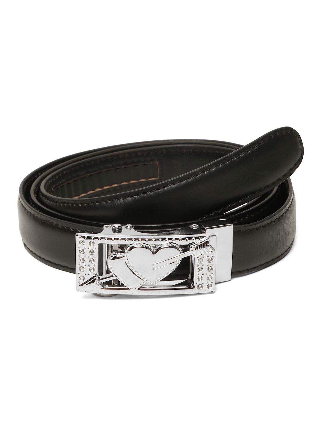 Teakwood Leathers Women Textured Leather Formal Belt