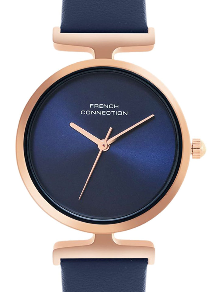 French Connection Fall Winter 25 Women Dial & Leather Straps Analogue Watch FCU7UL