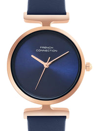 French Connection Fall Winter 25 Women Dial & Leather Straps Analogue Watch FCU7UL
