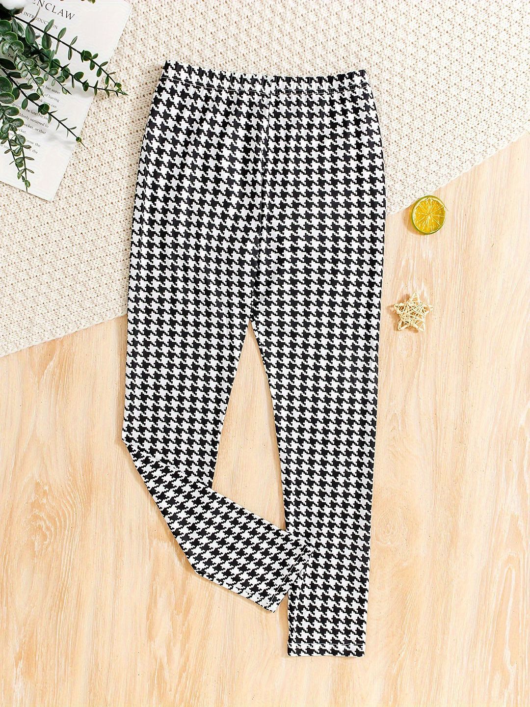 YK Girls Polka Dot Smart Slim Fit Chinos Trousers