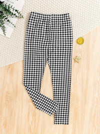 YK Girls Polka Dot Smart Slim Fit Chinos Trousers