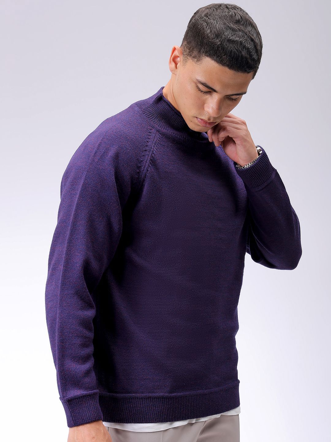 The Indian Garage Co Men Round Neck Pullover