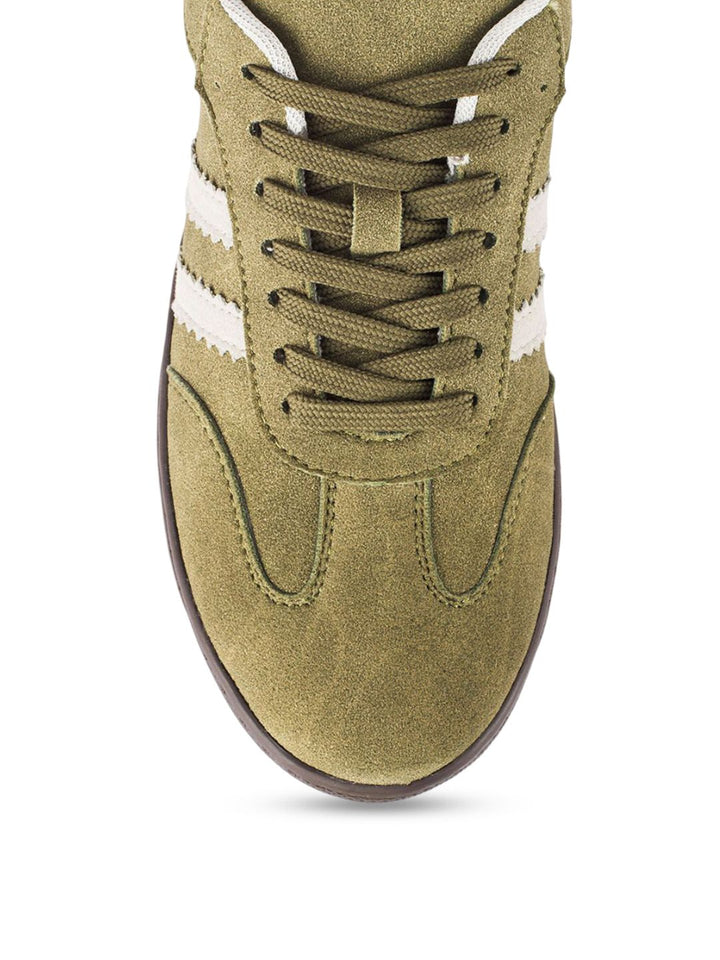 Lino Perros Women Lace-Ups Round Toe Sneakers