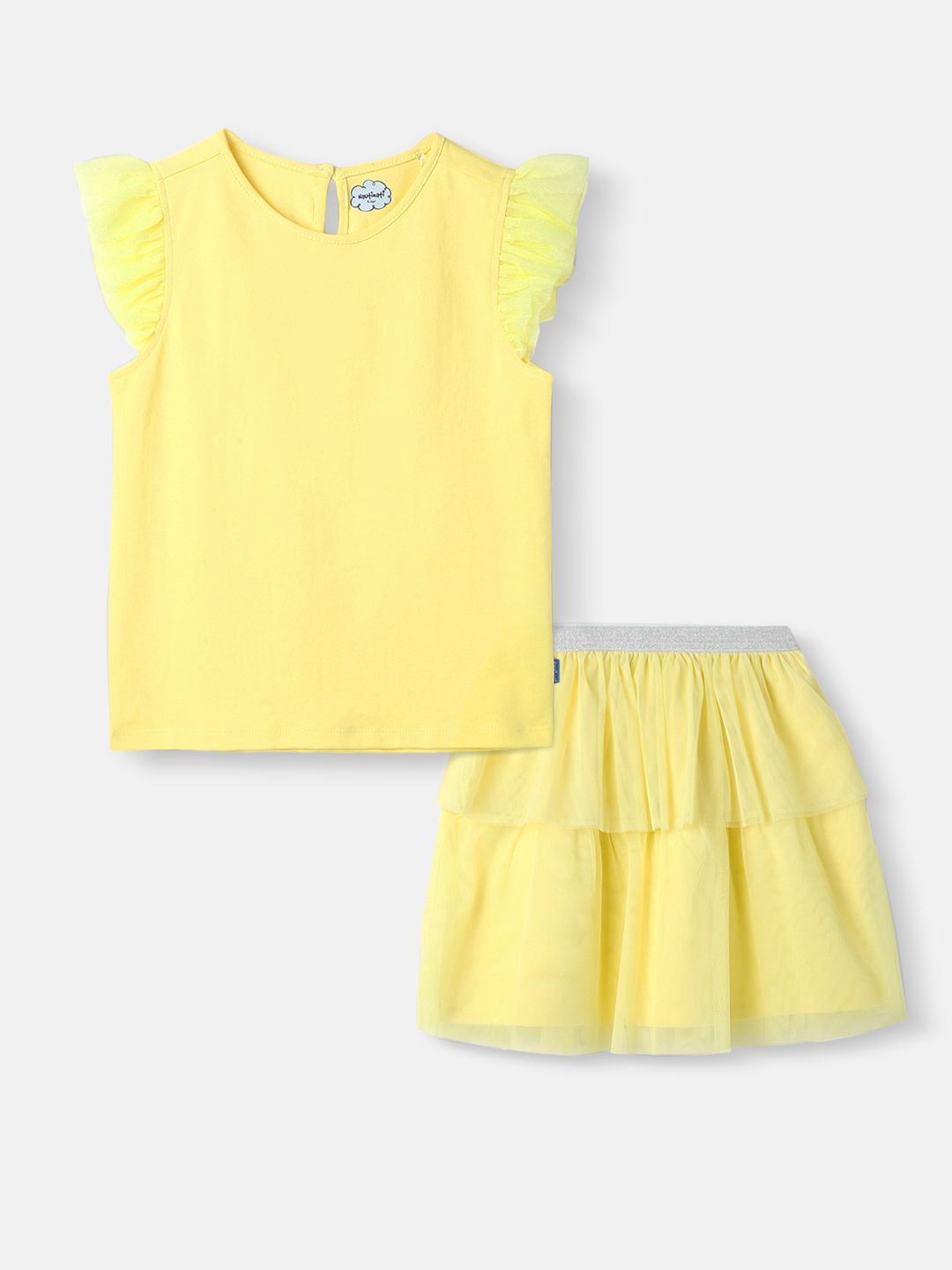 Nauti Nati Girls Top with Skirt