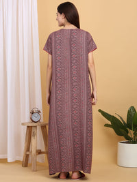 Sweet Dreams Printed Maxi Nightdress