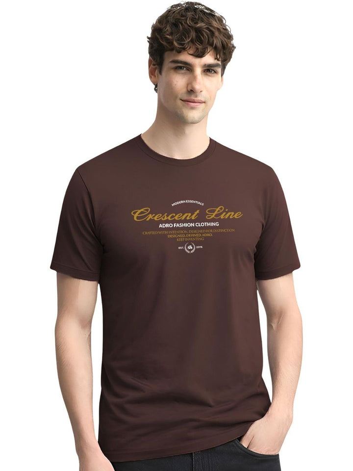 ADRO Men Typography Printed T-shirt