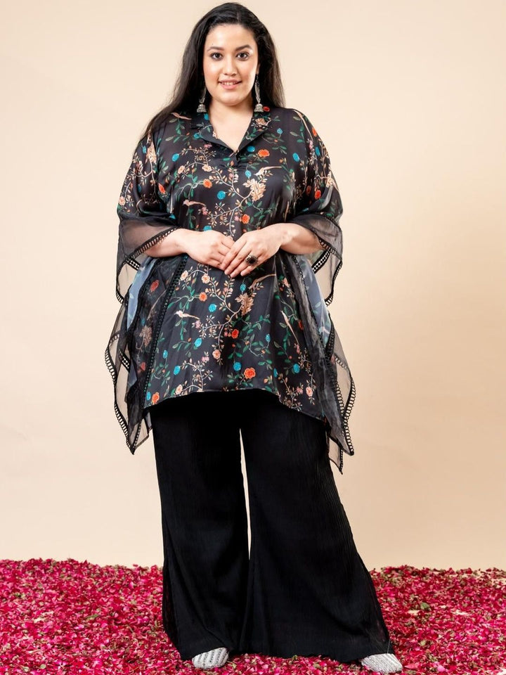 Mamicha Gulistan Printed Kaftan & Trousers Co-Ords Set