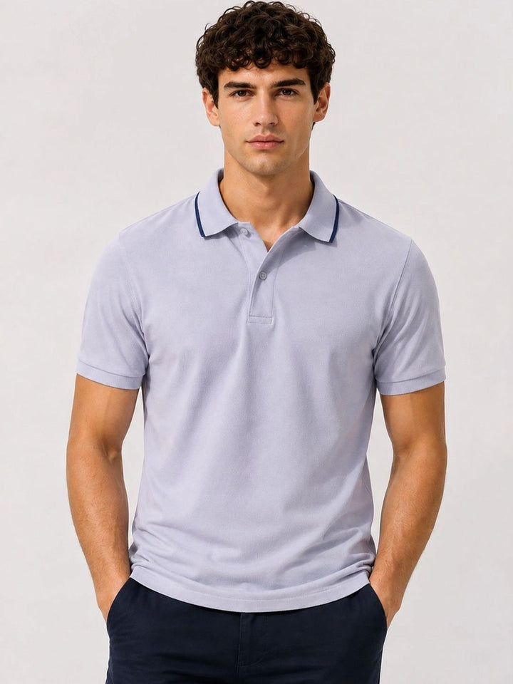 Baju-T Kolar Polo ADRO Lelaki
