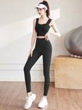 HRX by Hrithik Roshan Square Neck Top With Leggings Co-Ords