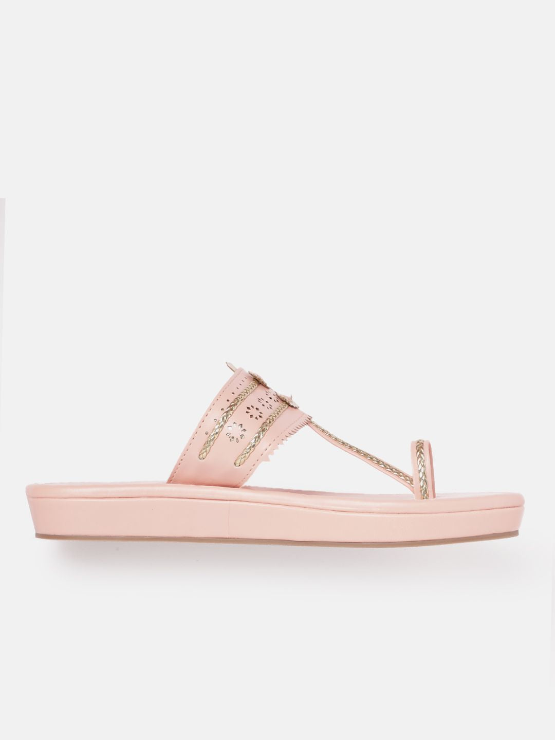 Anouk Women Ethnic Motif Detailing One Toe Flats
