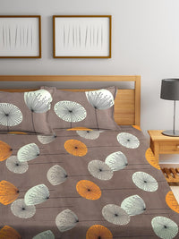 KLOTTHE Set 2 Cadar Bunga 300 TC King dengan 4 Sarung Bantal