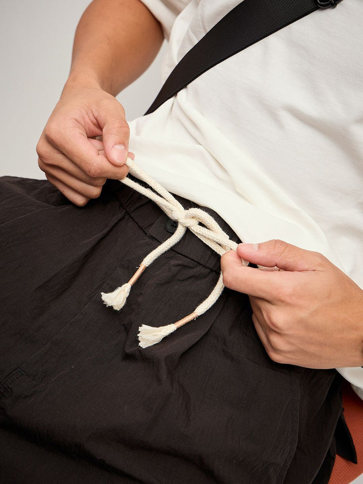 THE BEAR HOUSE Men Solid Loose Fit Mid Rise Trouser