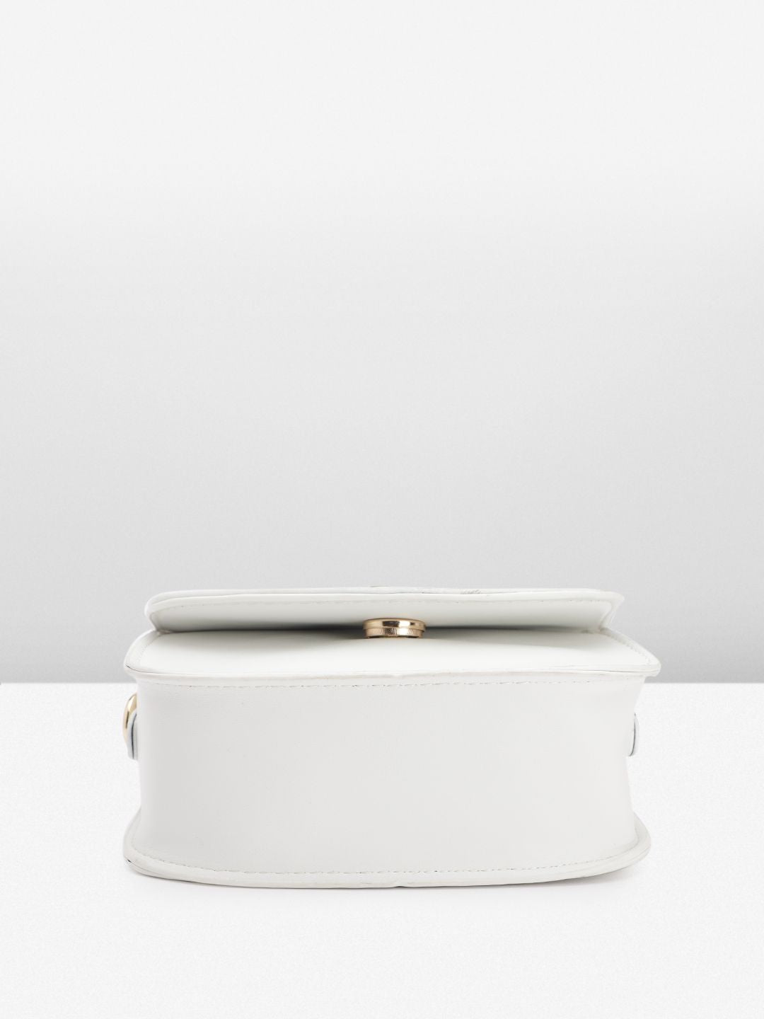 DressBerry Structured Satchel with Quilted Detail