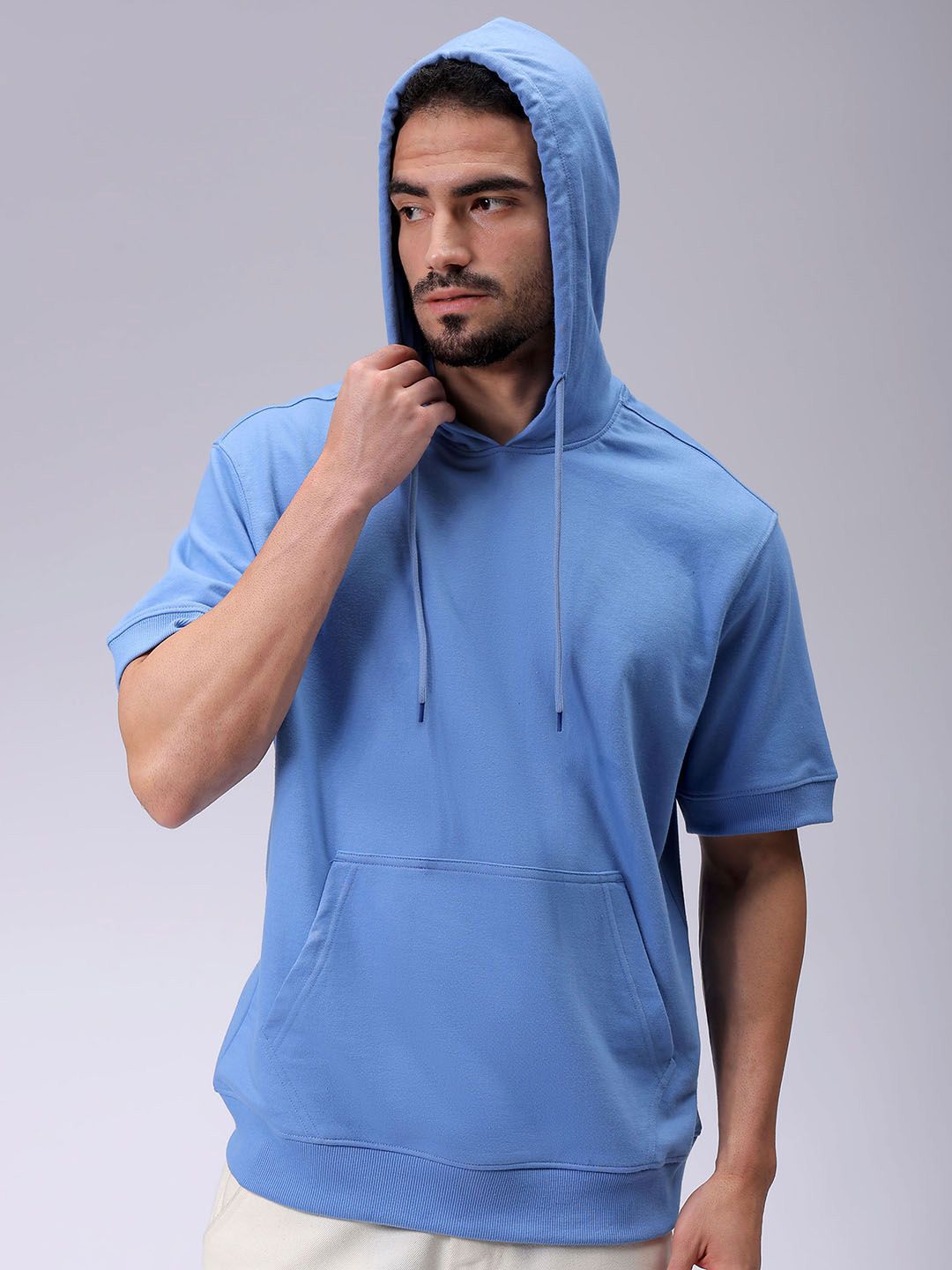 The Indian Garage Co Men Long Sleeves Hooded Sweatshirt