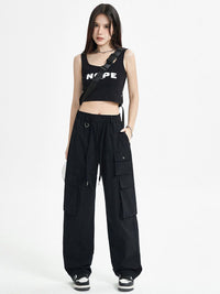 DressBerry Women Regular Fit Mid-Rise Cargos
