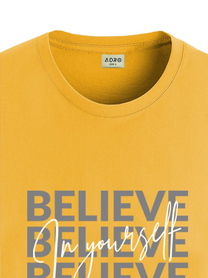 Tshirts ADRO Men Mustard