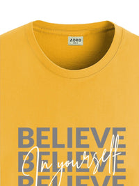 Tshirts ADRO Men Mustard
